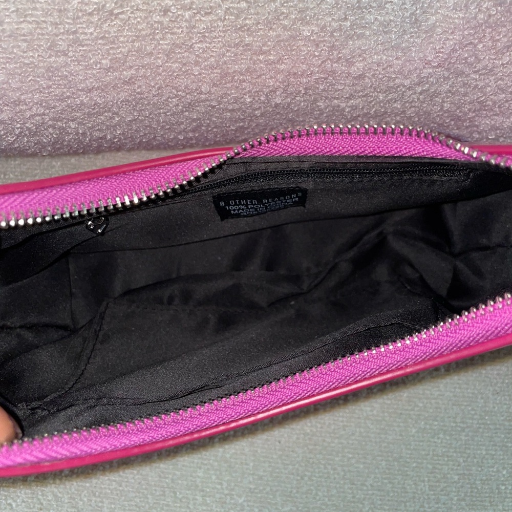8 Other Reasons It Girl Shoulder Bag in Metallic Pink - Picture 6 of 15